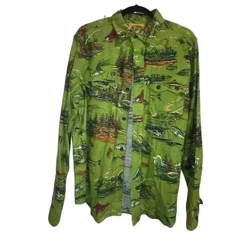 Billionaire Boys Club Flannel Fishing Shirt - Size L mt24